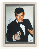 Roger Moore Signed "Live and Let Die" Custom Framed Photo Display (Beckett) at PristineAuction.com