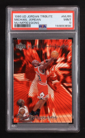 Michael Jordan 1996 Upper Deck Jordan Tribute MJ Impressions #MJ55 (PSA 9) at PristineAuction.com