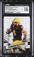 Cameron Skattebo 2025 Leaf Special Release Prized Rookie #07 RC (CGC 10) at PristineAuction.com