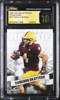 Cameron Skattebo 2025 Leaf Special Release Prized Rookie #07 RC (CGC Pristine 10 | Black Label) at PristineAuction.com