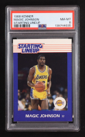 Magic Johnson 1988 Kenner Starting Lineup Cards #37 (PSA 8) at PristineAuction.com
