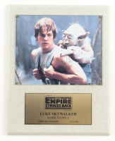 Mark Hamill Signed LE "Star Wars: Episode V &ndash; The Empire Strikes Back" Custom Plaque Photo Display (Beckett) at PristineAuction.com