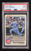 Ryne Sandberg 1983 Fleer #507 RC (PSA 9) at PristineAuction.com