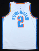Shai Gilgeous-Alexander Signed Thunder Nike Authentic Jersey (JSA) at PristineAuction.com