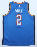 Shai Gilgeous-Alexander Signed "Aura" Thunder Nike Authentic Jersey (JSA) at PristineAuction.com