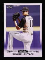 Shohei Ohtani 2018 Leaf Ohtani Retail #03 RC at PristineAuction.com