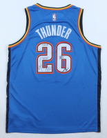 Oklahoma City Thunder Nike Authentic Team-Signed Jersey By (6) With Shai Gilgeous-Alexander, Ajay Mitchell, Isaiah Hartenstein (JSA) at PristineAuction.com