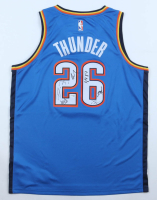 Oklahoma City Thunder Nike Authentic Team-Signed Jersey By (7) With Shai Gilgeous-Alexander, Ajay Mitchell, Isaiah Hartenstein (JSA) at PristineAuction.com