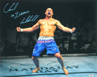 Chuck "The Iceman" Liddell Signed 16x20 Photo (PSA) at PristineAuction.com