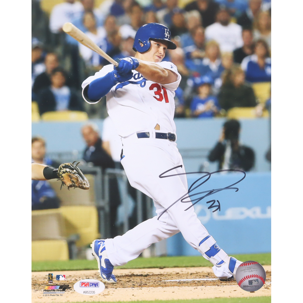 Joc Pederson Signed Dodgers 8x10 Photo (PSA) at PristineAuction.com
