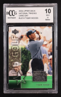 Tiger Woods 2004 Upper Deck National Trading Day #UD14 (BCCG 10) at PristineAuction.com