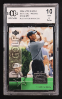 Tiger Woods 2004 Upper Deck National Trading Day #UD14 (BCCG 10) at PristineAuction.com