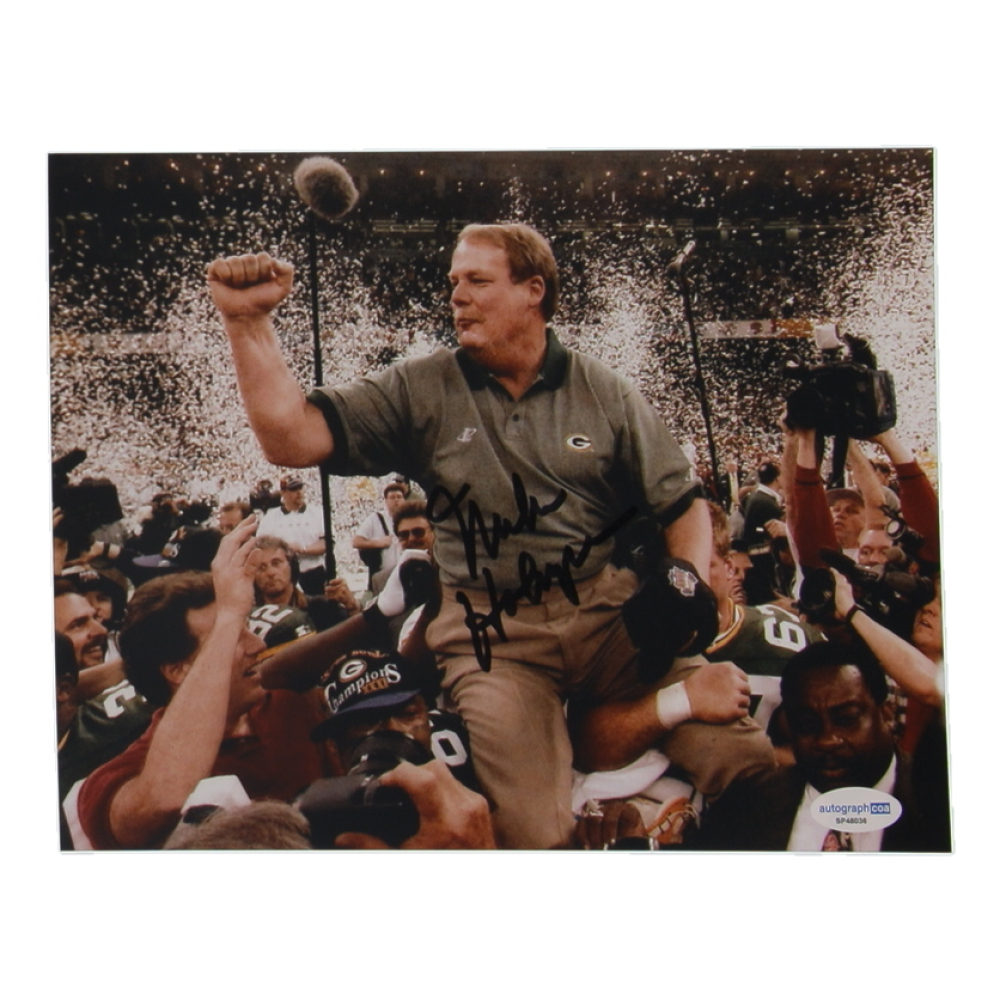 Mike Holmgren Signed Packers 8x10 Photo (ACOA) at PristineAuction.com