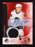 Colton Dach 2025-26 SP Game Used Jersey Autographs Red #ARCD #14/99 RC at PristineAuction.com