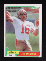 Joe Montana 1981 Topps #216 RC at PristineAuction.com