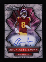 Amon-Ra St. Brown 2021 Wild Card Alumination Autographs #ABCA RC at PristineAuction.com
