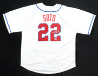 Juan Soto Signed Jersey (Beckett) at PristineAuction.com