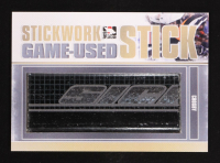 Sidney Crosby 2013-14 ITG Stickwork Game Used Sticks Silver #GUS63 at PristineAuction.com
