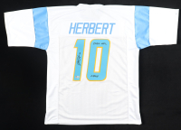 Justin Herbert Signed Jersey Inscribed "2020 NFL OROY" (Beckett) at PristineAuction.com