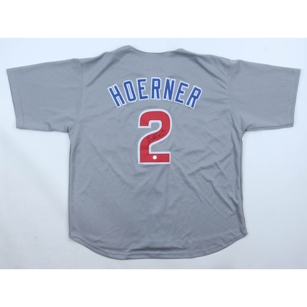Nico Hoerner Signed Jersey (Wilder Tag) at PristineAuction.com