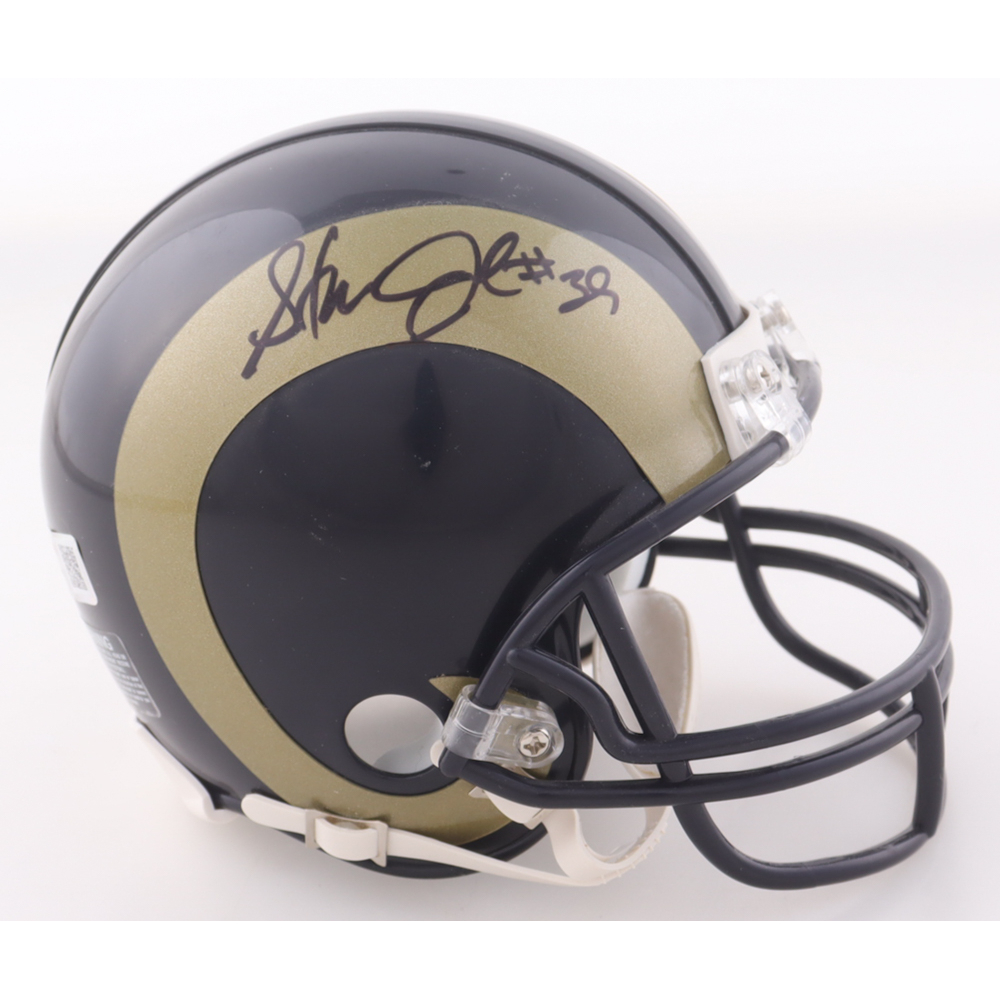 Steven Jackson Signed Rams Mini Helmet (TriStar) at PristineAuction.com