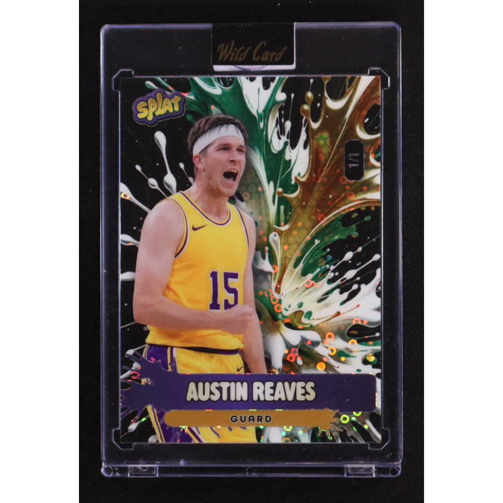 Austin Reaves 2026 Wild Card Splat #SLSSBa2-AR #1/1 at PristineAuction.com