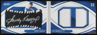 Sandy Koufax 2022 Absolute Baseball Material Booklet Signatures Black and White Seams #9 #07/10 at PristineAuction.com