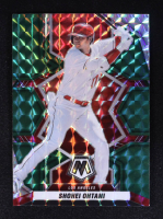 Shohei Ohtani 2022 Panini Mosaic Mosaic Green #164 at PristineAuction.com