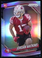 Jordan Watkins 2025 Panini Prizm Prizms Silver #389 RC at PristineAuction.com