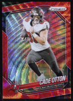 Cade Otton 2025 Panini Prizm Prizms Red Wave #151 #66/149 at PristineAuction.com