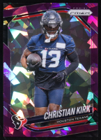 Christian Kirk 2025 Panini Prizm Prizms Purple Ice #3 #34/225 at PristineAuction.com