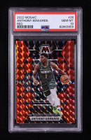 Anthony Edwards 2022-23 Panini Mosaic Mosaic Red #26 (PSA 10) at PristineAuction.com