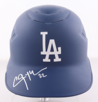 Clayton Kershaw Signed Dodgers Full-Size Authentic On-Field Batting Helmet (PSA) at PristineAuction.com