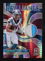 Christian McCaffrey 2022 Panini Spectra Brilliance Materials Neon Pink #11 #04/15 at PristineAuction.com