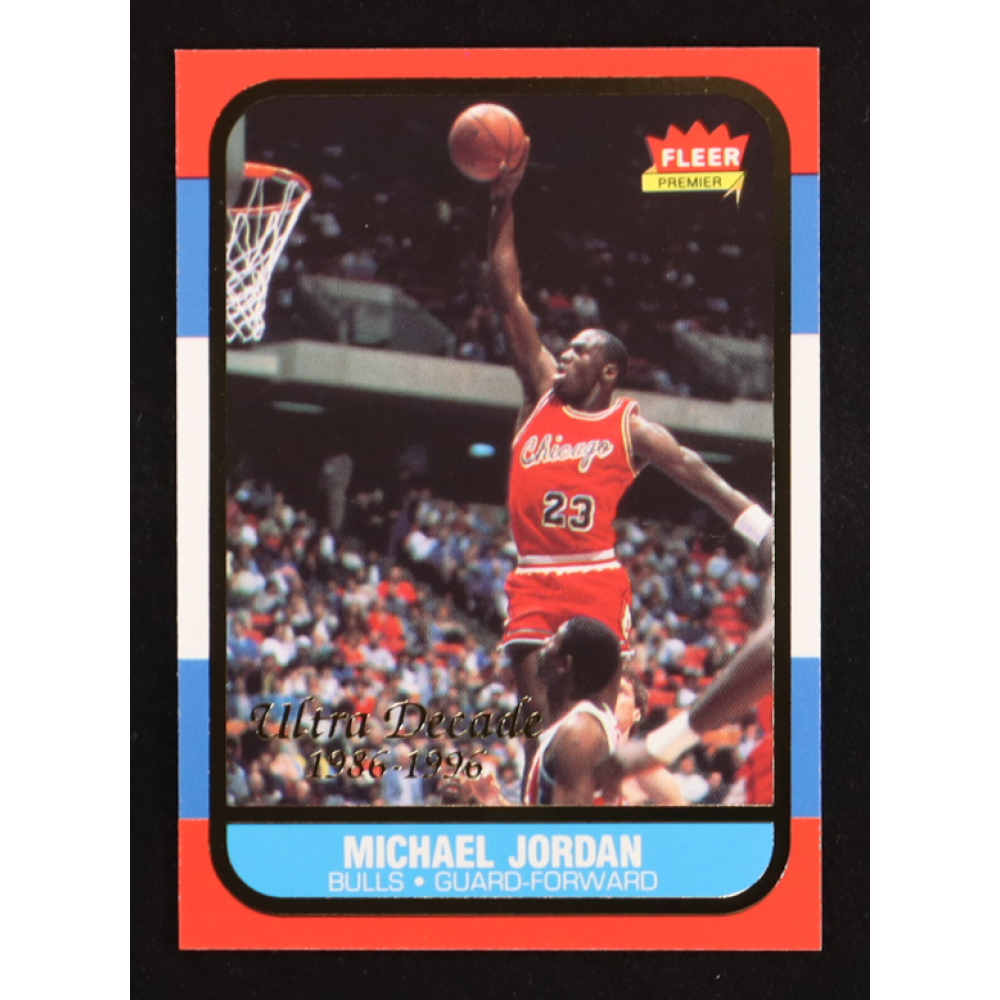 Michael Jordan 1996-97 Fleer Ultra Decade of Excellence #U-4 at PristineAuction.com