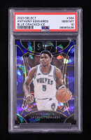 Anthony Edwards 2023-24 Select Prizms Blue Cracked Ice #364 (PSA 10) at PristineAuction.com