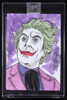 Joker | DC | Original Art Sketch Card by Tom Hodges (1/1 Original Art) at PristineAuction.com