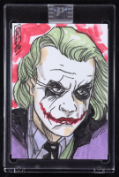 Joker | DC | Original Art Sketch Card by Tom Hodges (1/1 Original Art) at PristineAuction.com