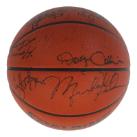 1989 Bulls NBA Official Game Basketball Team-Signed by (11) with Michael Jordan, Scottie Pippen, Horace Grant, Craig Hodges (PSA) at PristineAuction.com