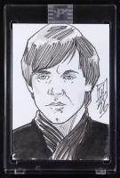 Luke Skywalker | Star Wars | Original Art Sketch Card by Tom Hodges (1/1 Original Art) at PristineAuction.com