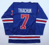 Brady Tkachuk Signed Jersey (JSA) at PristineAuction.com
