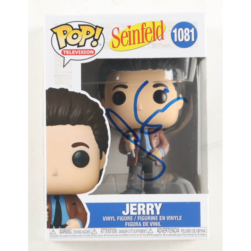 Jerry Seinfeld Signed "Seinfeld" #1081 Jerry Funko Pop! Vinyl Figure (JSA) at PristineAuction.com