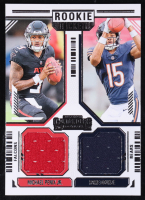 Michael Penix Jr. / Rome Odunze 2024 Panini Contenders Rookie Ticket Dual Swatches #3 RC at PristineAuction.com