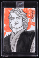 Anakin Skywalker | Star Wars | Original Art Sketch Card by Tom Hodges (1/1 Original Art) at PristineAuction.com