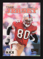 Jerry Rice 1998 Playoff Momentum Team Jerseys #R21 at PristineAuction.com