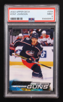 Kent Johnson 2022-23 Upper Deck #209 YG RC (PSA 9) at PristineAuction.com
