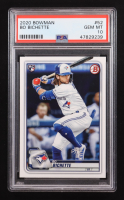 Bo Bichette 2020 Bowman #52 RC (PSA 10) at PristineAuction.com