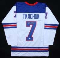 Brady Tkachuk Signed Jersey (JSA) at PristineAuction.com