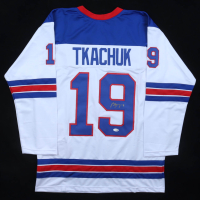 Matthew Tkachuk Signed Jersey (JSA) at PristineAuction.com