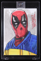 Deadpool | Marvel | Original Art Sketch Card by Tom Hodges (1/1 Original Art) at PristineAuction.com